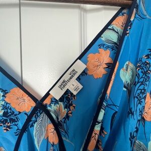 Diane Von Furstenburg Floral Wrap Dress